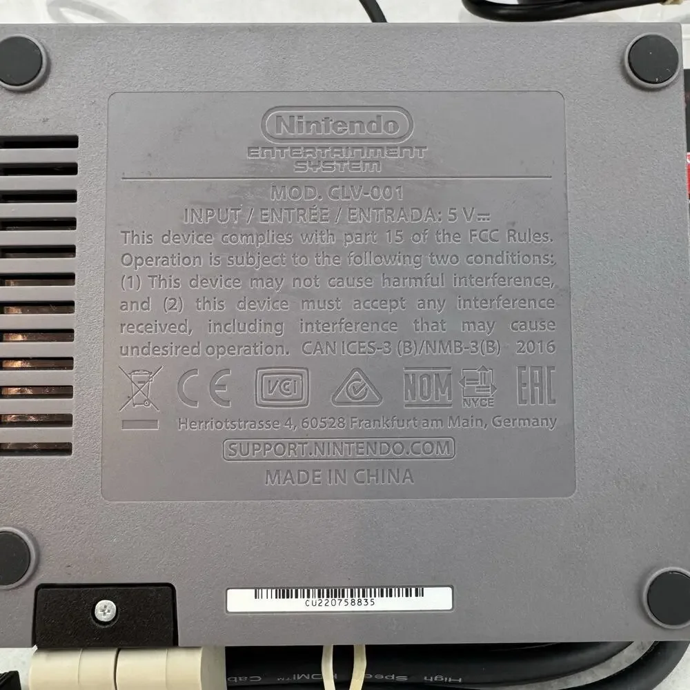 Authentic Nintendo Classic Edition Console NES Mini System W/ 30 Games Included